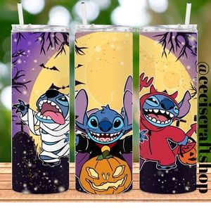 Stitch Halloween 20oz Tumbler